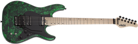 Schecter DIAMOND SERIES Sun Valley Super Shredder FR/S Green Reign 6-String Electric Guitar 2021